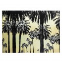 Tableau en verre Metallic Palms120x180cm Kare Design