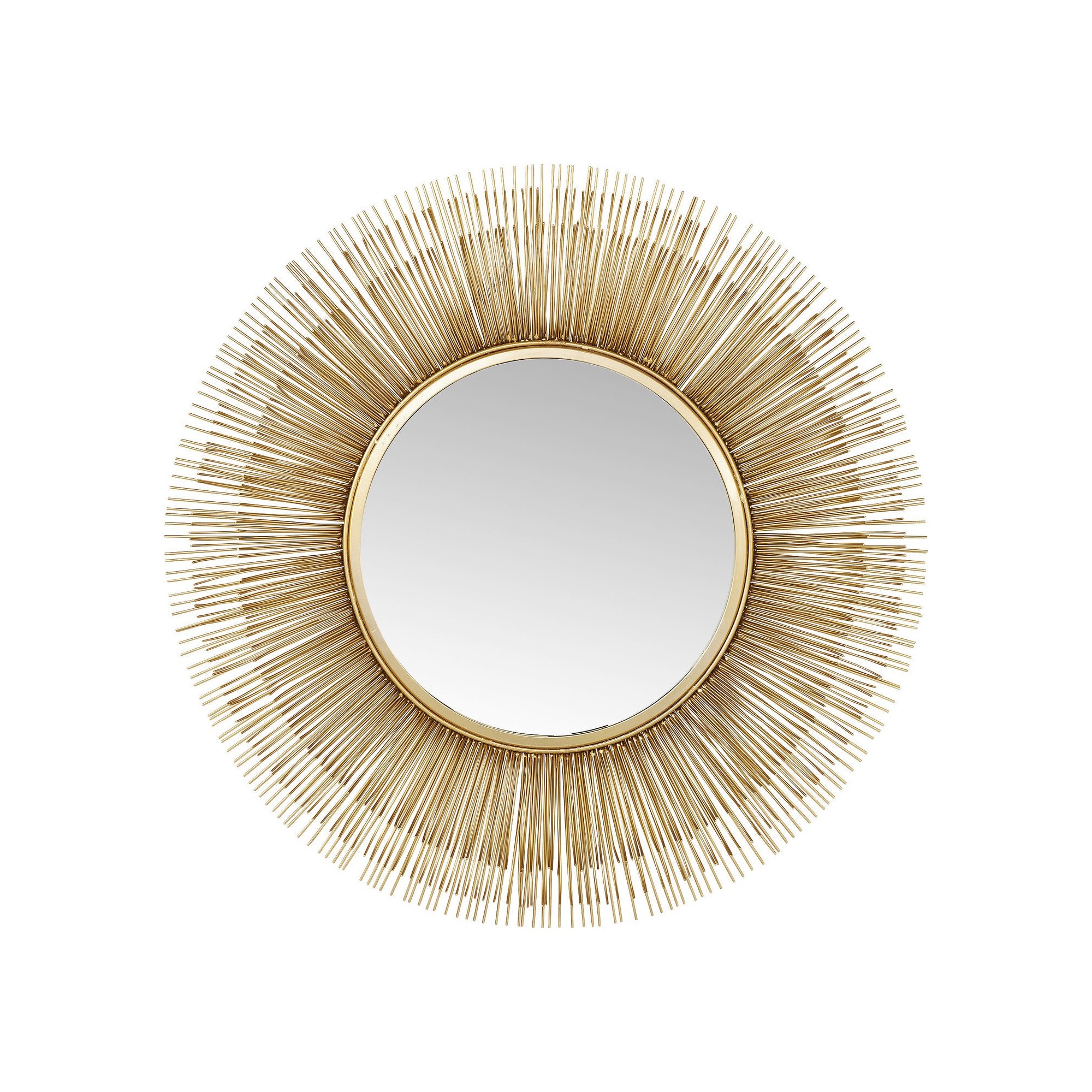 Miroir Sunburst doré 87cm Kare Design