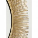Miroir Sunburst doré 87cm Kare Design