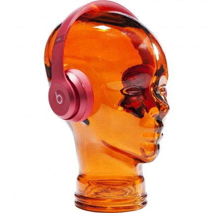 Deco headphone mount transparent orange Kare Design
