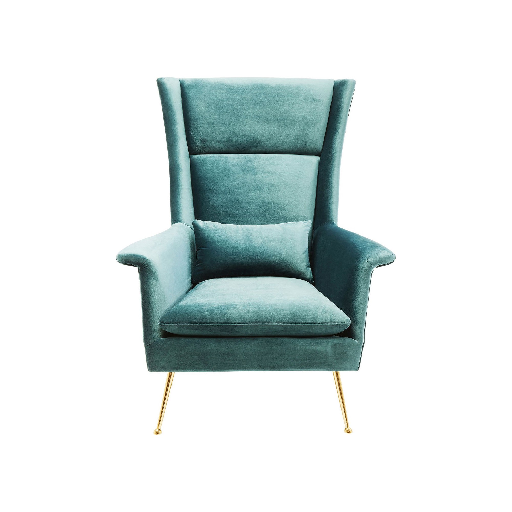 Fauteuil Vegas Forever bleu-vert Kare Design