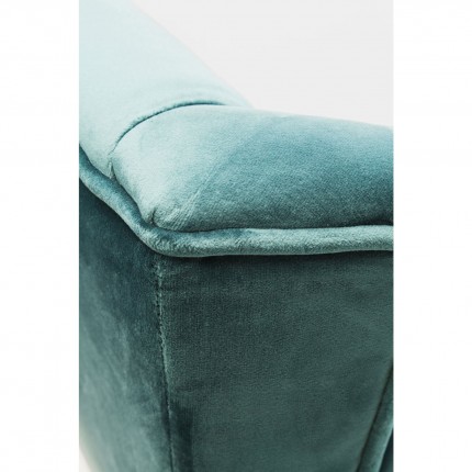 Fauteuil Vegas Forever bleu-vert Kare Design