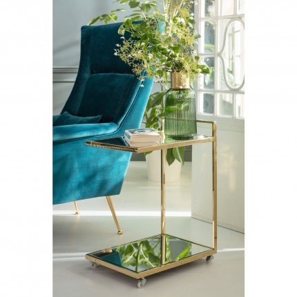 Fauteuil Vegas Forever bleu-vert Kare Design