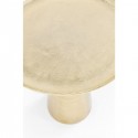 Table d'appoint Orient dorée 45cm Kare Design