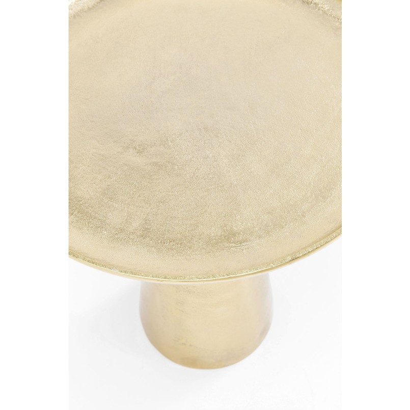 Side Table Plateau Uno Brass Ø45cm Kare Design