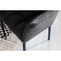 Chaise avec accoudoirs Thinktank grise Kare Design