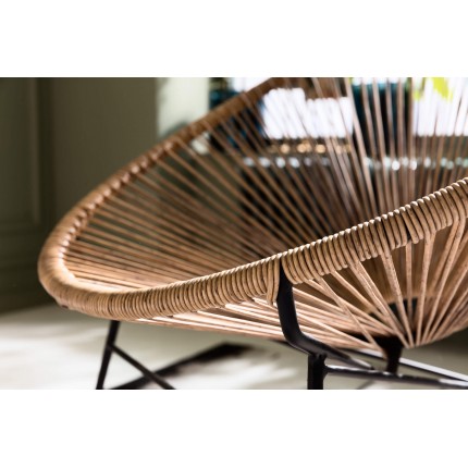 Fauteuil de jardin Spaghetti nature Kare Design