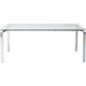 Table Lorenco chrome 180x90cm Kare Design