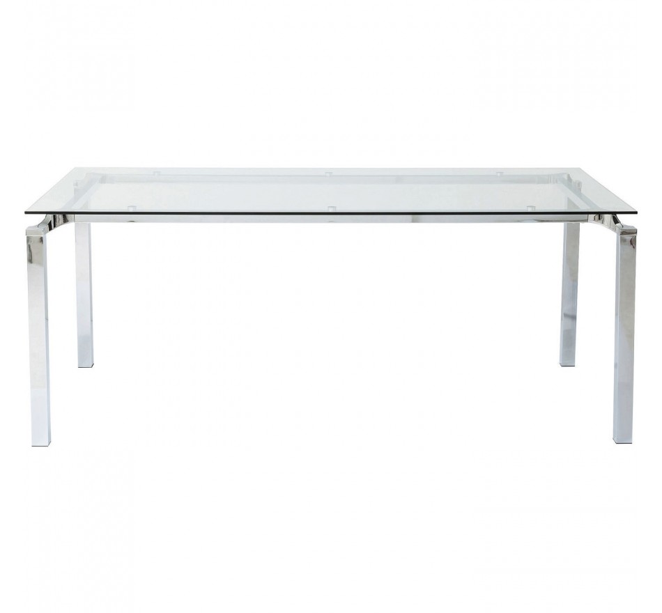 Table Lorenco chrome 180x90cm Kare Design