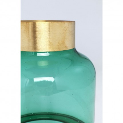 Vase Positano Belly vert 28cm Kare Design