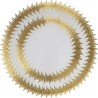 Mirror Solare Gold Ø132cm Kare Design