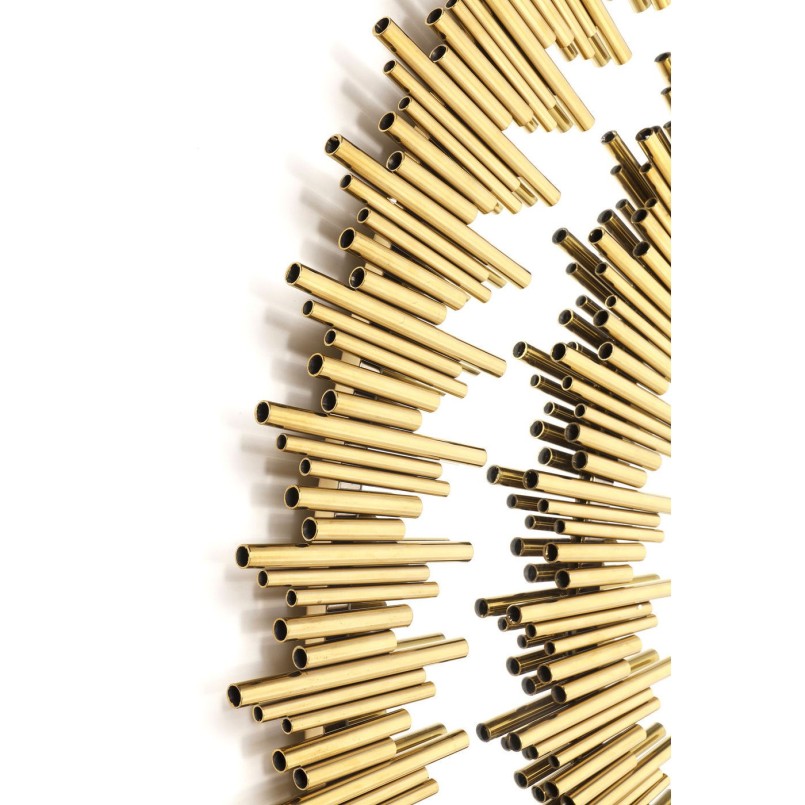 Mirror Solare Gold Ø132cm Kare Design