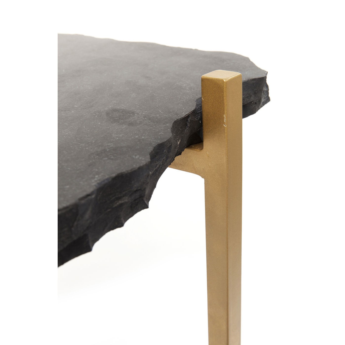 Table de bar Piedra noire 60x30cm Kare Design