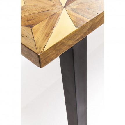 Table en bois Illusion 200x95cm Kare Design