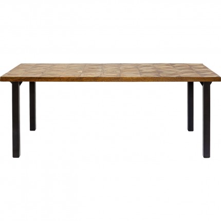 Table en bois Illusion 200x95cm Kare Design