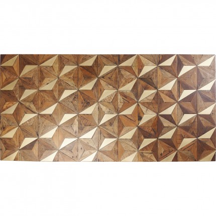 Table en bois Illusion 200x95cm Kare Design
