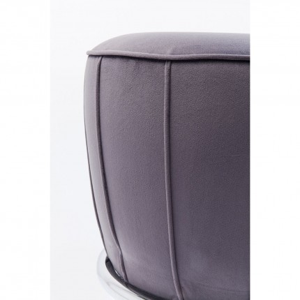 Tabouret de bar After Work velours gris Kare Design