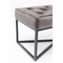 Banc Crossover gris 150x40cm Kare Design