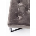 Banc Crossover gris 150x40cm Kare Design