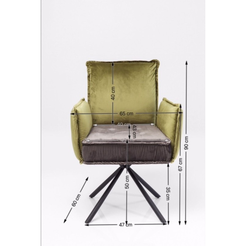 Chair with Armrest Chelsea Kare Design