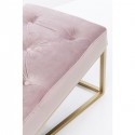 Banc Crossover rose 150x40cm Kare Design