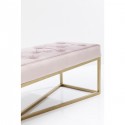 Banc Crossover rose 150x40cm Kare Design