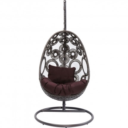 Fauteuil suspendu Ibiza marron Kare Design