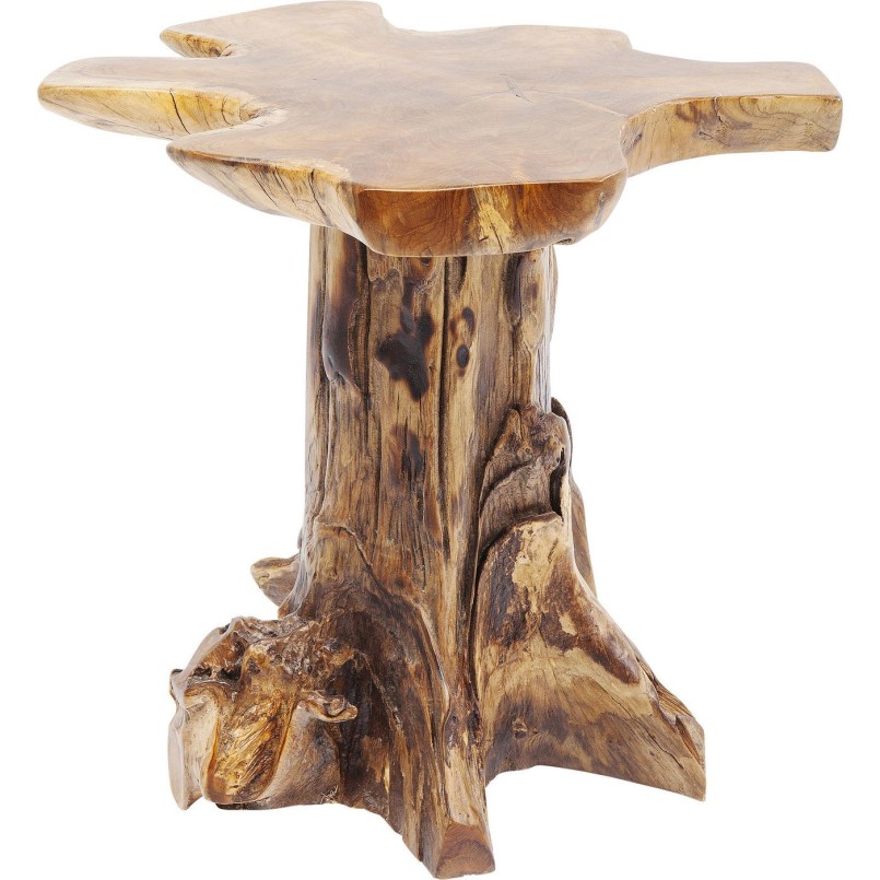Table d'appoint souche d'arbre 58cm Kare Design