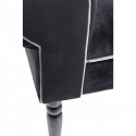 Banc Wing noir fleurs Kare Design