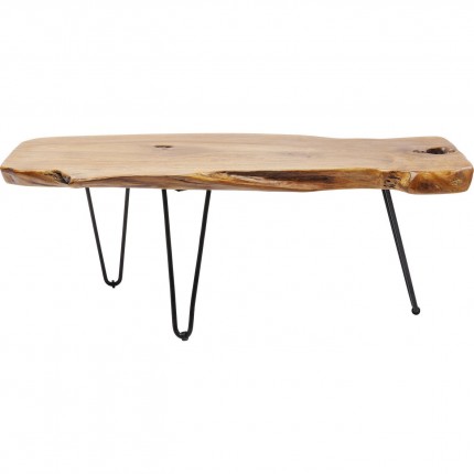 Table basse Aspen 100x40cm nature Kare Design