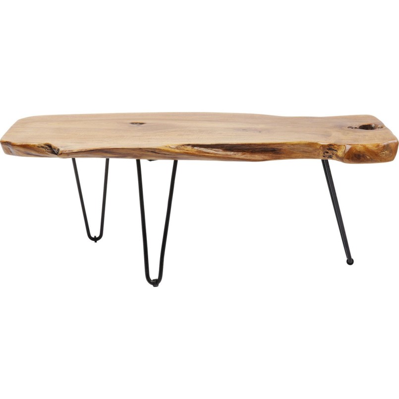 Table basse Aspen nature 100x40cm Kare Design