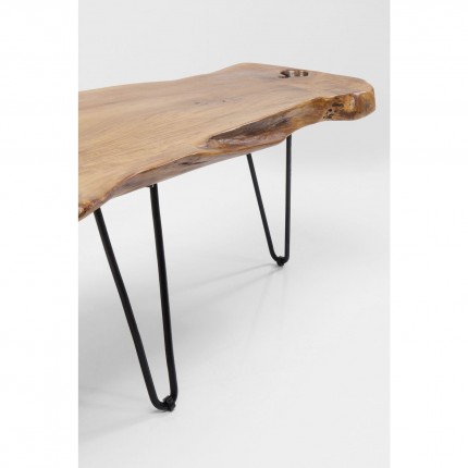 Table basse Aspen 100x40cm nature Kare Design