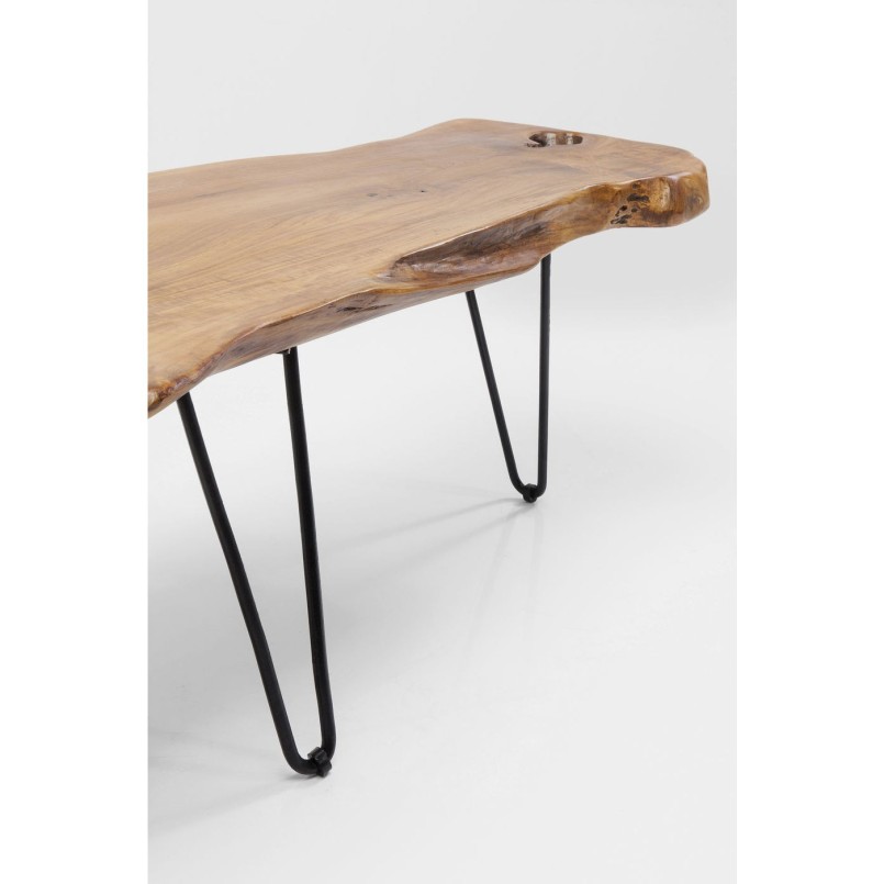 Table basse Aspen nature 100x40cm Kare Design