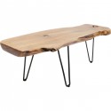 Table basse Aspen nature 100x40cm Kare Design