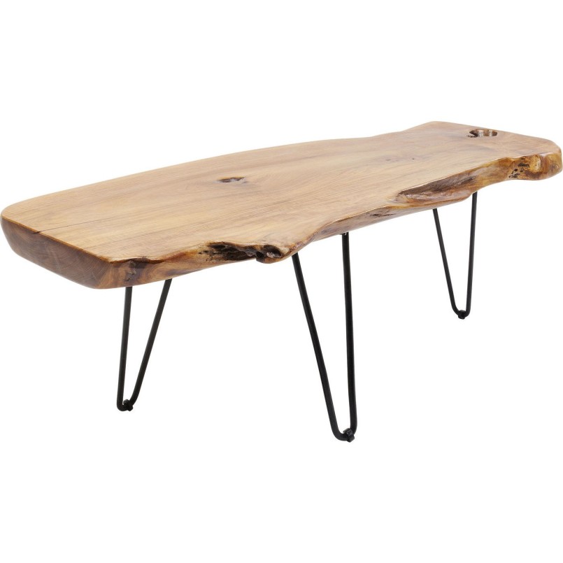 Table basse Aspen nature 100x40cm Kare Design