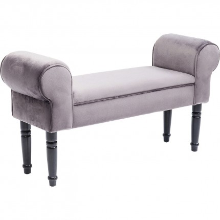 Banc Wing velours gris Kare Design