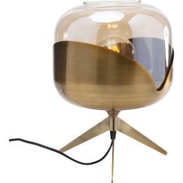Table Lamp Golden Goblet Ball Kare Design