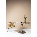 Chaise Cheerio jaune avec coussin Kare Design