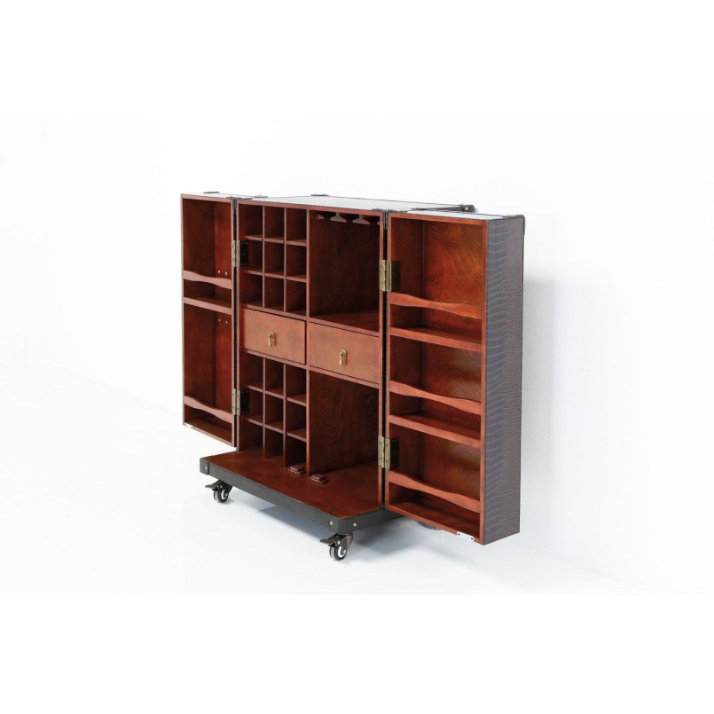 Wardrobe Trunk Bar Colonial Medium Kare Design