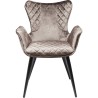 Chair with Armrest Dream Brown Kare Design