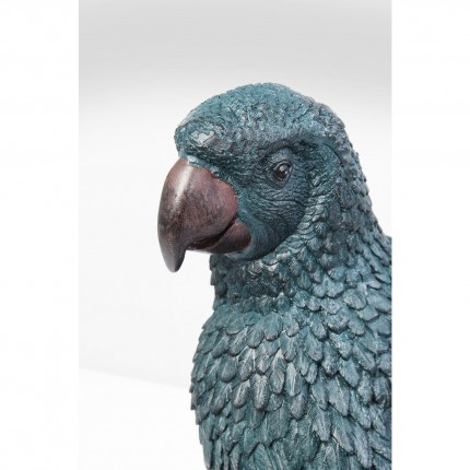 Déco perroquet XL bleu-vert Kare Design
