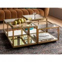 Tables basses Luigi set de 4 Kare Design