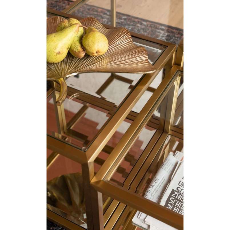 Tables basses Luigi set de 4 Kare Design