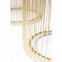 Tables d'appoint Wire laiton set de 2 Kare Design