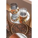 Tables d'appoint Wire laiton set de 2 Kare Design