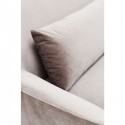 Canapé Proud 3 places velours gris Kare Design