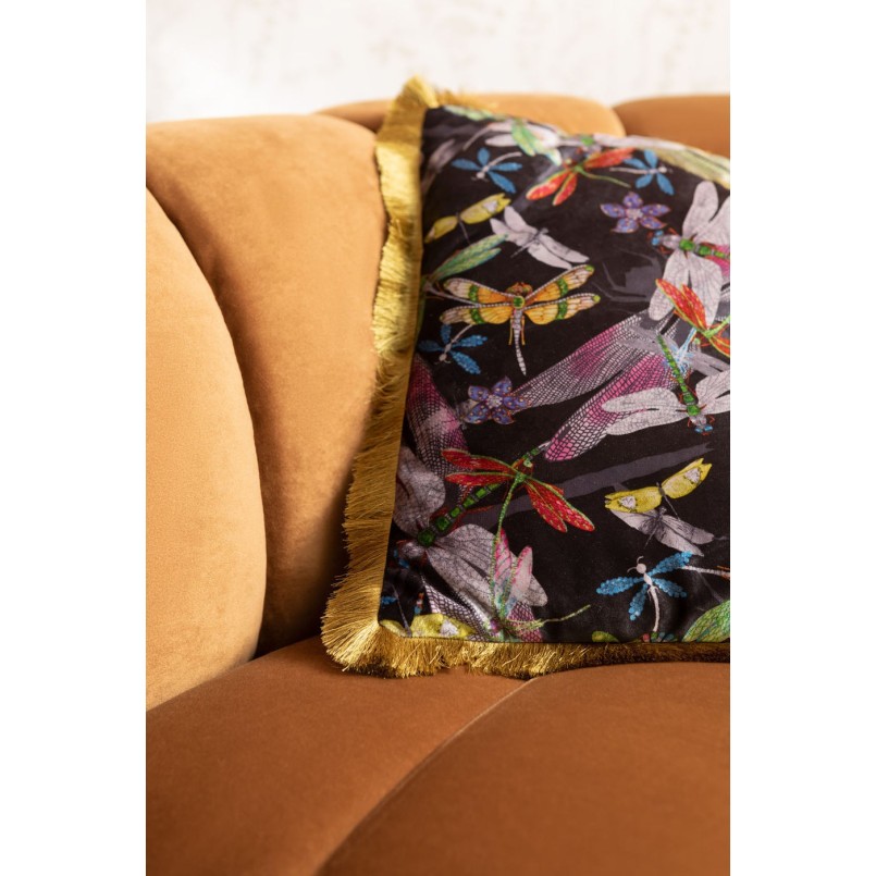 Coussin Tropical Garden Fringe 45x45cm Kare Design
