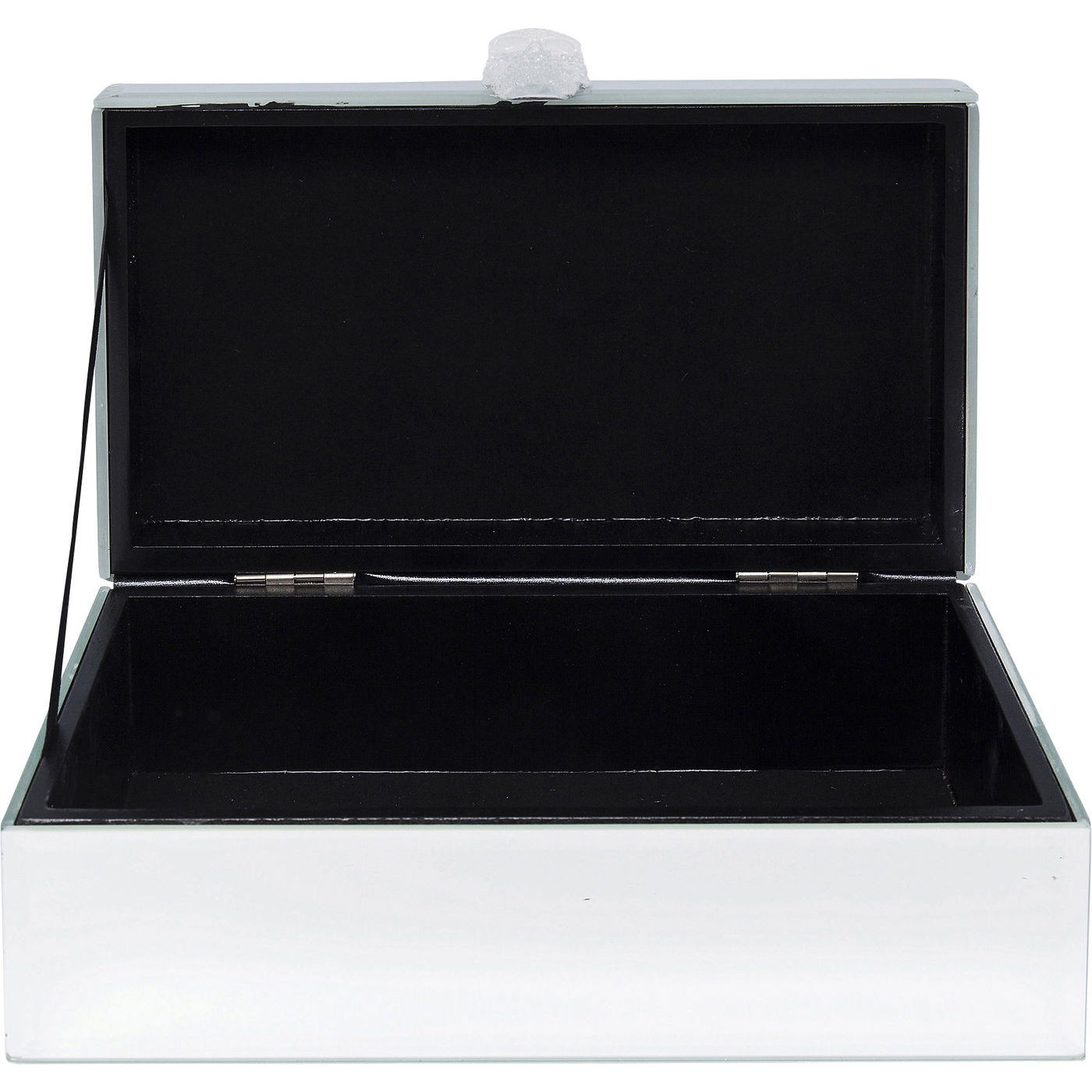 Boîte miroir crâne blanc Kare Design