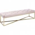 Banc Crossover rose 150x40cm Kare Design