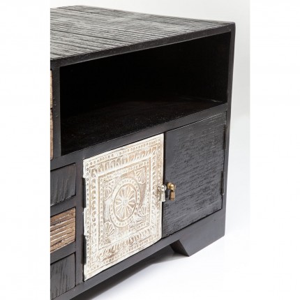 Buffet bas Finca 3 portes 9 tiroirs Kare Design